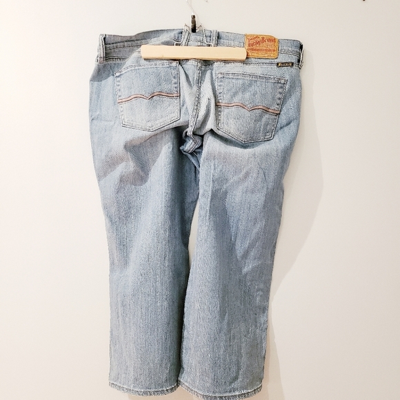 Lucky Brand Classic Rider Crop Jeans 14/32 - Picture 3 of 6